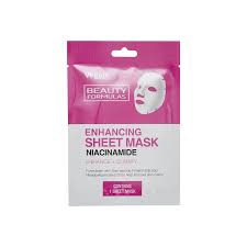 Beauty Formulas Niacinamide Sheet Mask 27Ml