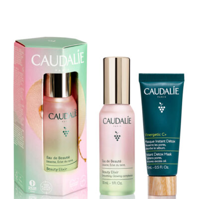 Caudalie Beauty Elixir & Detox Mask Duo Set