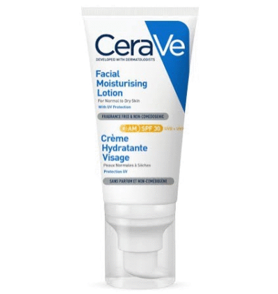 Cerave Facial Moisturising Lotion For Normal To Dry Skin 52Ml