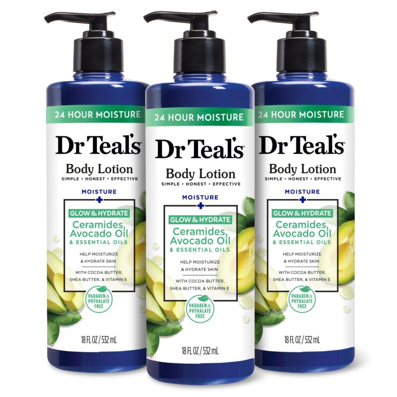 Dr Teal's Avocado And Ceramide Body Lotion 532ml