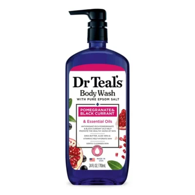 Dr Teal's Pomegranate & Blackcurrant Body Wash 710Ml