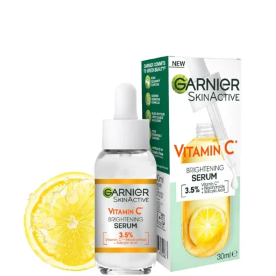 Garnier 3.5% Vitamin C, Niacinamide, Salicylic Acid, Brightening & Anti Dark Spot Serum 30Ml