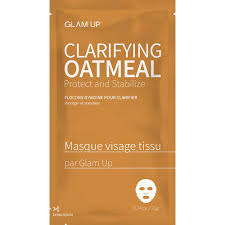 Glam Up Clarifying Oatmeal Sheet Mask -