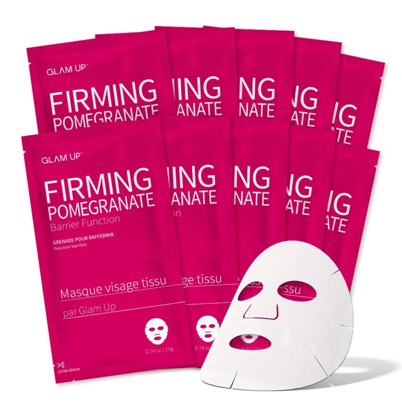 Glam Up Firming Pomegranate Sheet Mask -