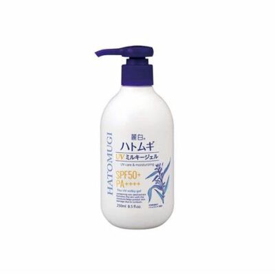 Hatomugi The Uv & Moisturizing Milky Gel Spf 50+ Pa++++ 250Ml