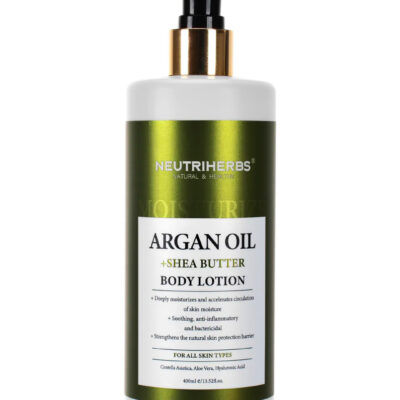 Neutriherbs Argan Oil + Shea Butter Body Lotion 400Ml