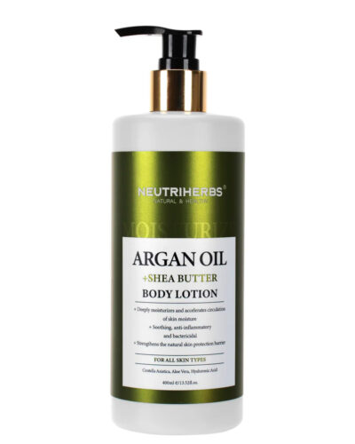 Neutriherbs Argan Oil + Shea Butter Body Lotion 400Ml