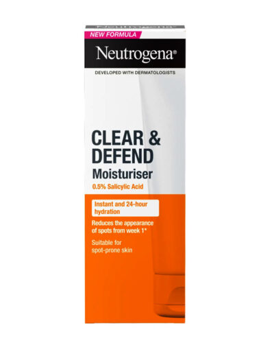 Neutrogena Clear And Defend 0.5% Salicylic Acid Moisturiser 50Ml