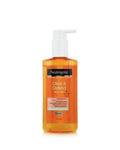 Neutrogena Clear And Defend+ Facial Wash 200Ml