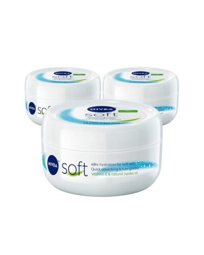 Nivea Soft Moisturising Cream Face, Body, Hands 75Ml