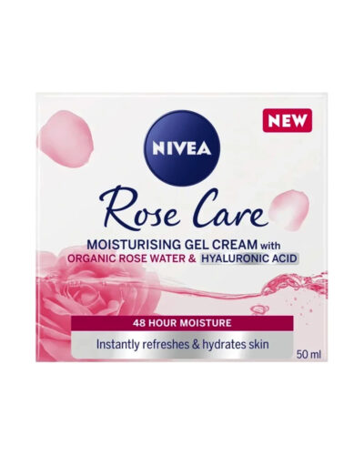 Nivea Soft Rose 24H Day Cream R/Water + Ha 50Ml