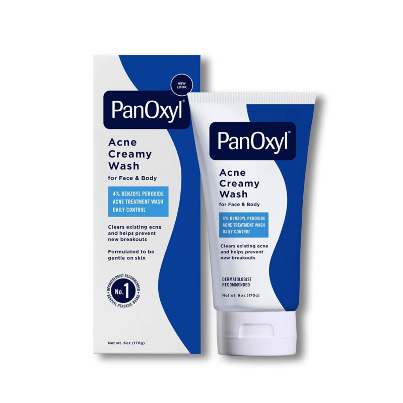 Panoxyl Acne Creamy Wash - Benzoyl Peroxide 4% Daily Control 156G