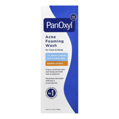 Panoxyl Acne Foaming Wash 10% (New Pack) 156G