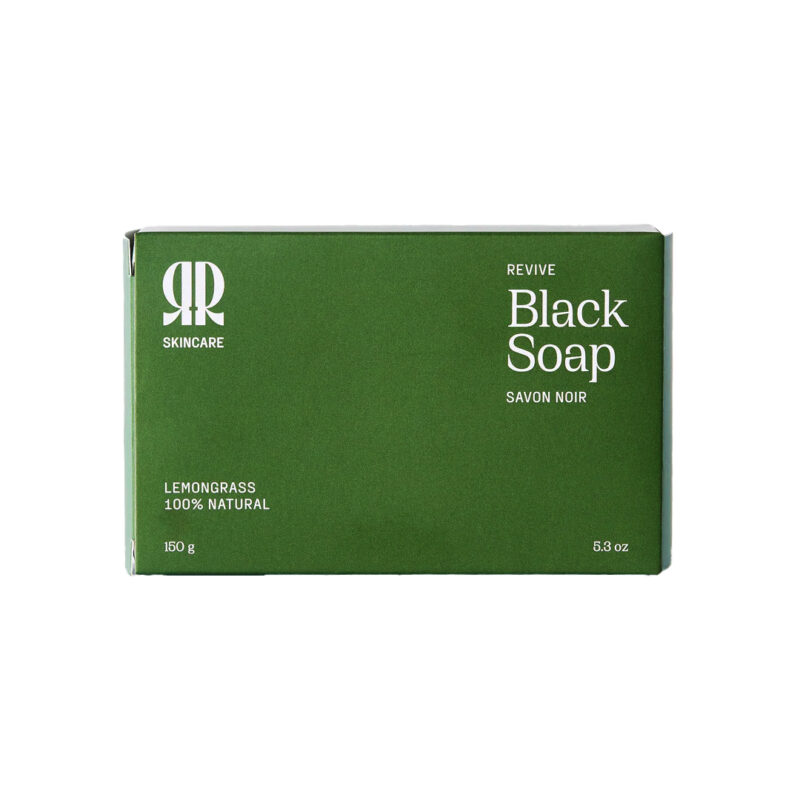 R&R Black Soap Bar - Revive 150g