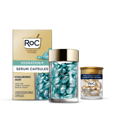Roc Hydrate + Plump Serum Capsules 105Ml