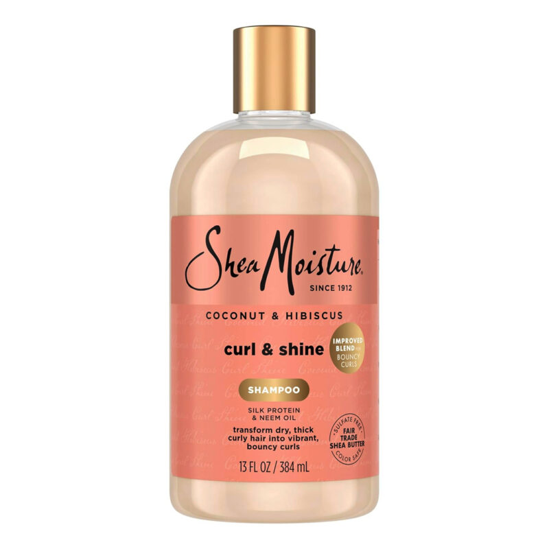 Shea Moisture Coconut & Hibiscus Curl & Shine Shampoo 384ml