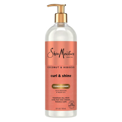 Shea Moisture Coconut & Hibiscus Curl & Shine Conditioner 384Ml