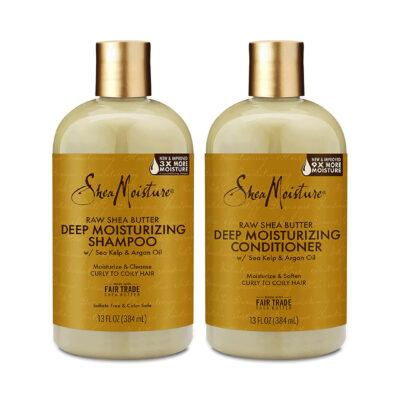 Shea Moisture Raw S/Buttr Moist Ret Shampoo 384Ml