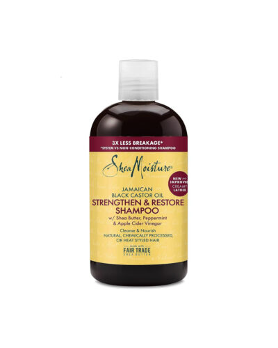 Shea Mositure Jamaica Blk Castor Replenishing  Shampoo 384Ml