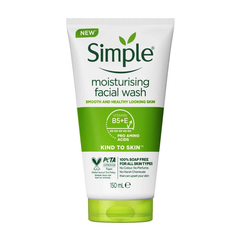 Simple Moisturising Facial Wash 125ml