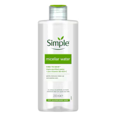 Simple Kind To Skin Micellar Cleansing Water 200Ml