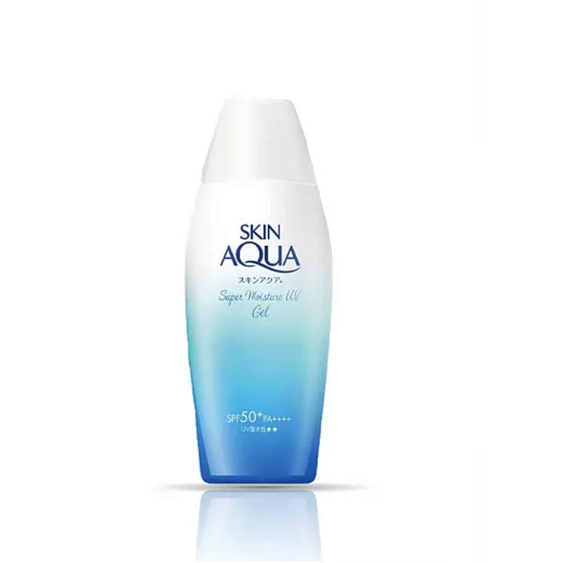 Skin Aqua Uv Super Moisture Gel Pump Spf 50 Pa+++ New 140g