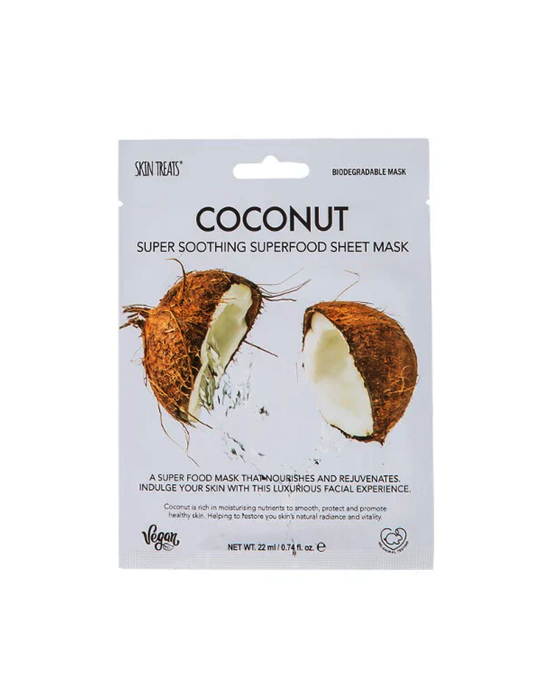 Skintreats Coconut Sheet Mask 22ml