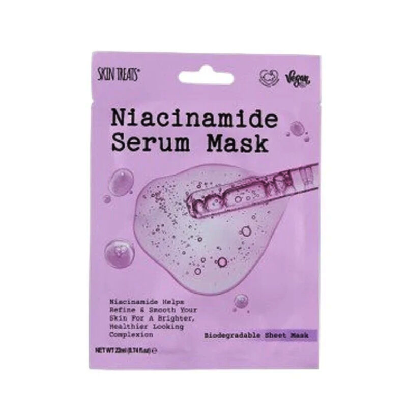Skintreats Niacinamide Serum Sheet Mask 22ml