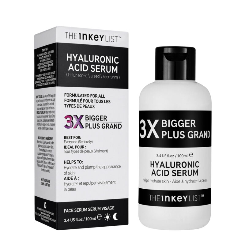 The Inkey List Supersize Hyaluronic Acid Serum 100ml