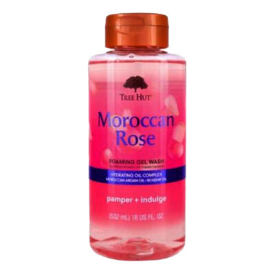 Tree Hut Foaming Gel Wash Moroccan Rose 532Ml