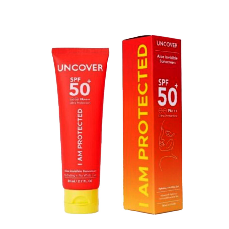 Uncover Aloe Invisible Sunscreen 80ml