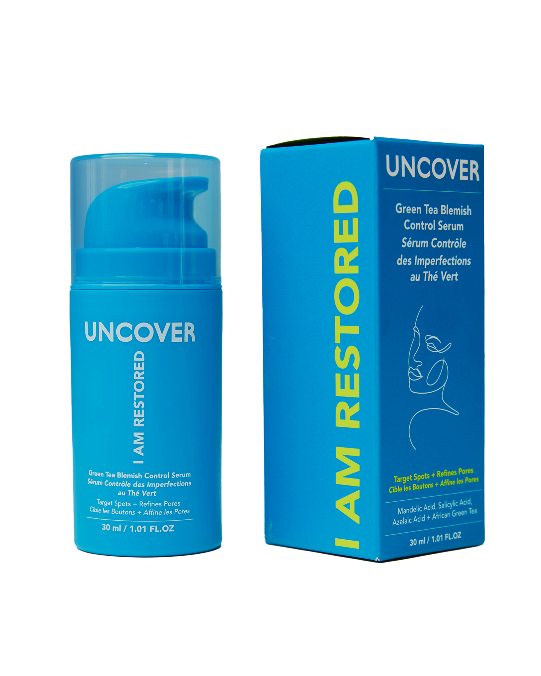 Uncover Green Tea Blemish  Control Serum 30ml