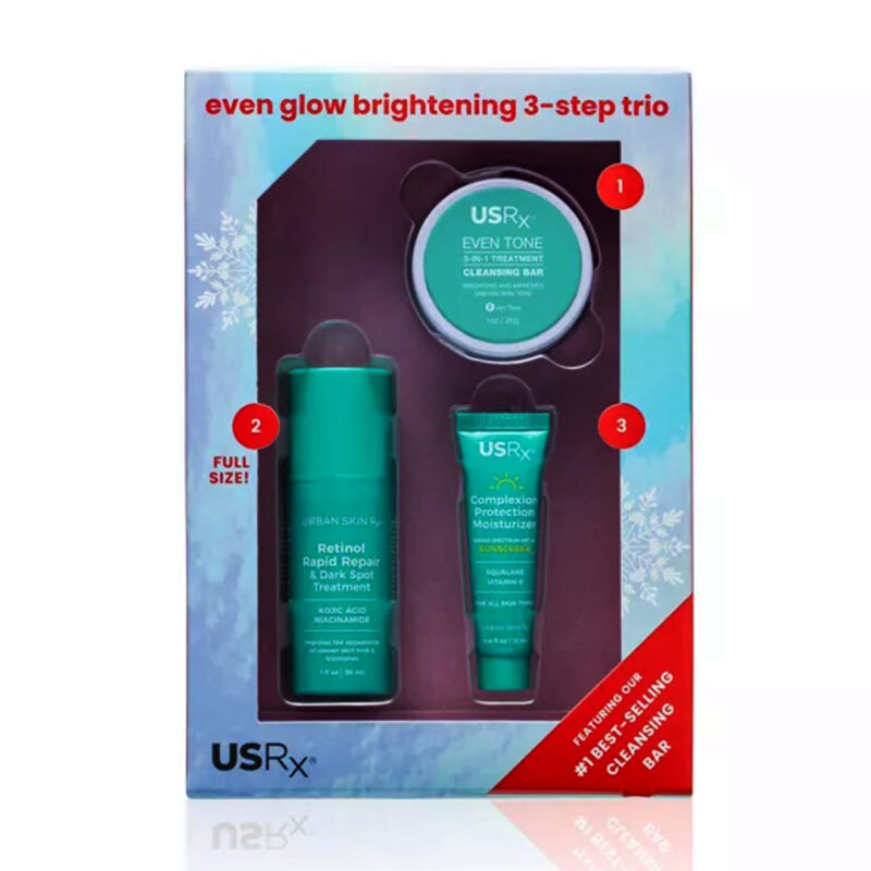 Urban Skin Rx Even Glow Brightening 3-Step Trio Set