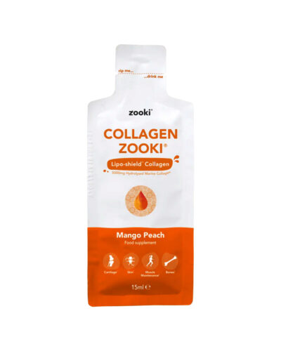 Zooki Collagen Mango Peach 5000Mg Regular Strength 19.5Ml