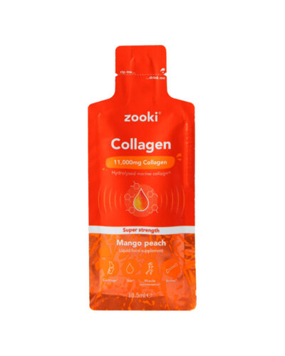 Zooki Collagen Super Strength Mango Peach 11,000Mg 19.5Ml
