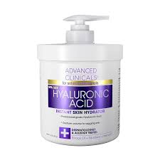 Advanced Clinicals Hyaluronic Acid Anti-Aging Face & Body Cream
