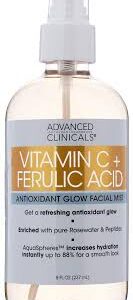 Advanced Clinicals Vitamin C + Ferulic Acid Face Mist 7.50Z