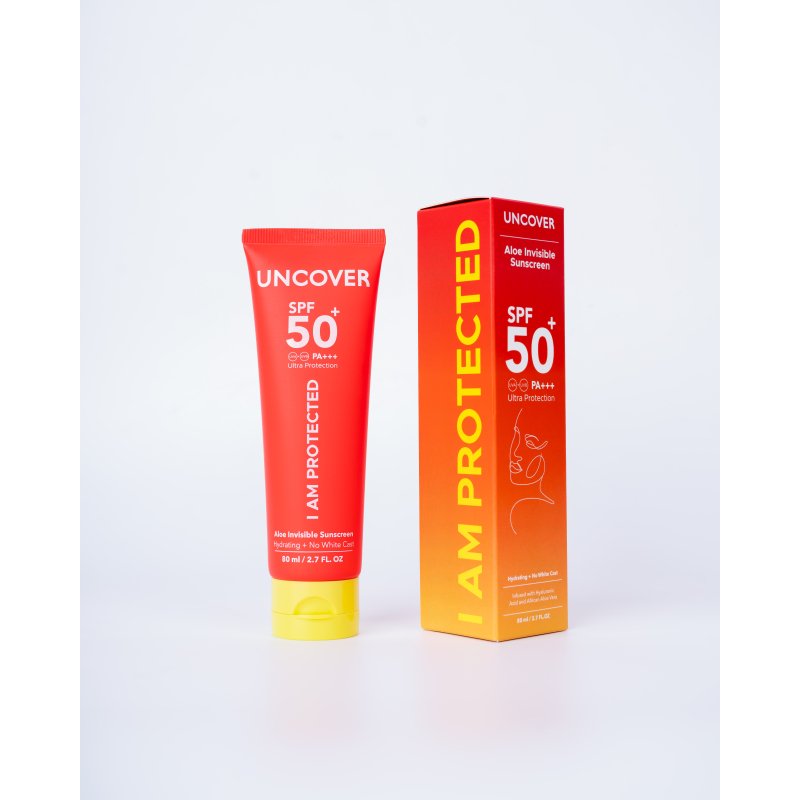 Uncover Aloe Invisible Sunscreen 80ml