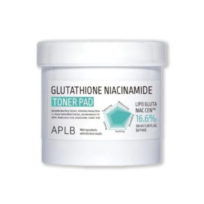 Aplb Glutathione Niacinamide Toner Pad 100Ml