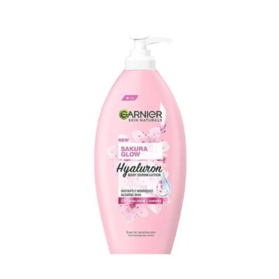 Garnier Sakura Glow Hyaluron Body Serum Ltn 400Ml