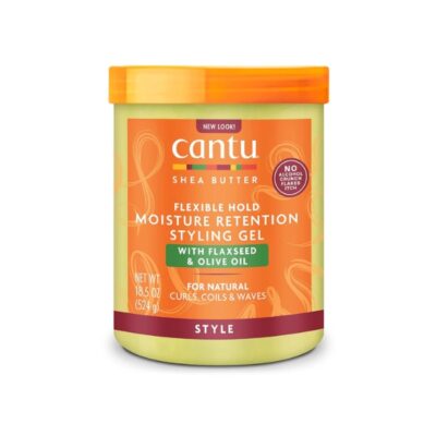 Cantu Max Hold Styling Gel With Flaxseed 524G