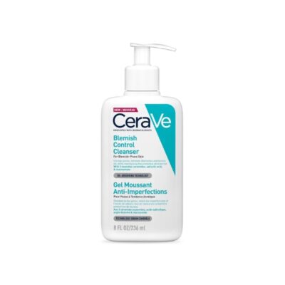 Cerave Blemish Control Face Cleanser With 2% Salicylic Acid & Niacinamide For Blemish-Prone Skin 236Ml