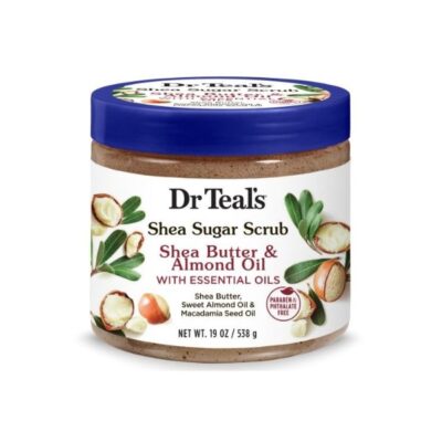 Dr Teal's Shea Sugar Scrub Shea Butter & Almond Oil 538G