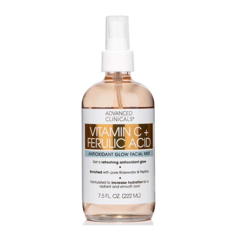 Advanced Clinicals Vitamin C + Ferulic Acid Face Mist 7.5 oz