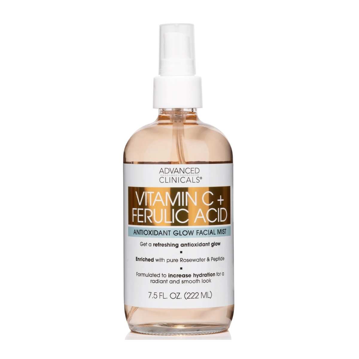 Advanced Clinicals Vitamin C + Ferulic Acid Face Mist 7.5 oz