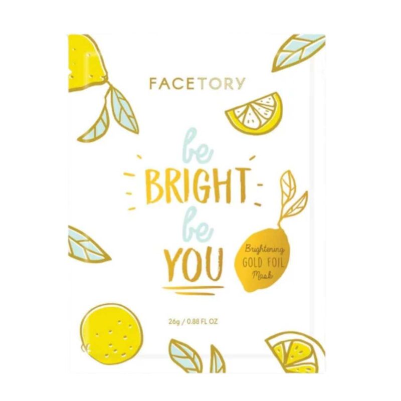 Facetory Be Bright Be You Gold Foil Sheet Mask