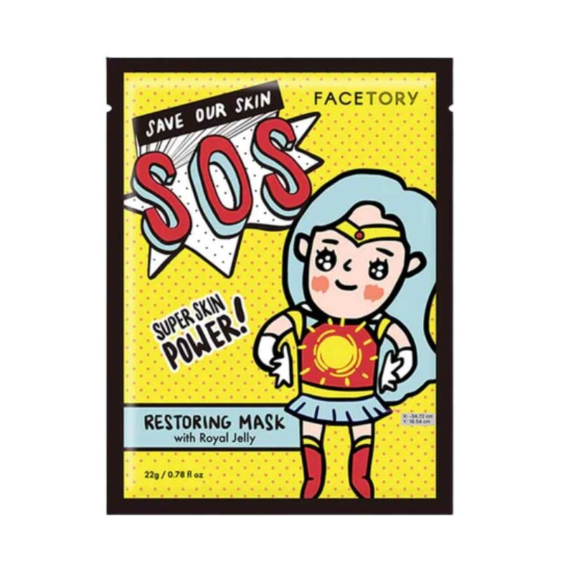 Facetory SOS Royal Jelly Sheet Mask