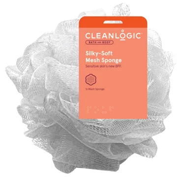 Clean Logic Silky-Soft Mesh Sponge 15cm
