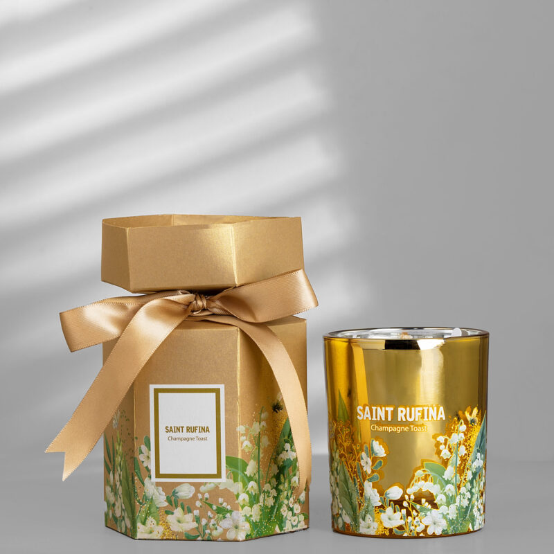 SAINT RUFINA CHAMPAGNE TOAST SCENTED CANDLE 400G