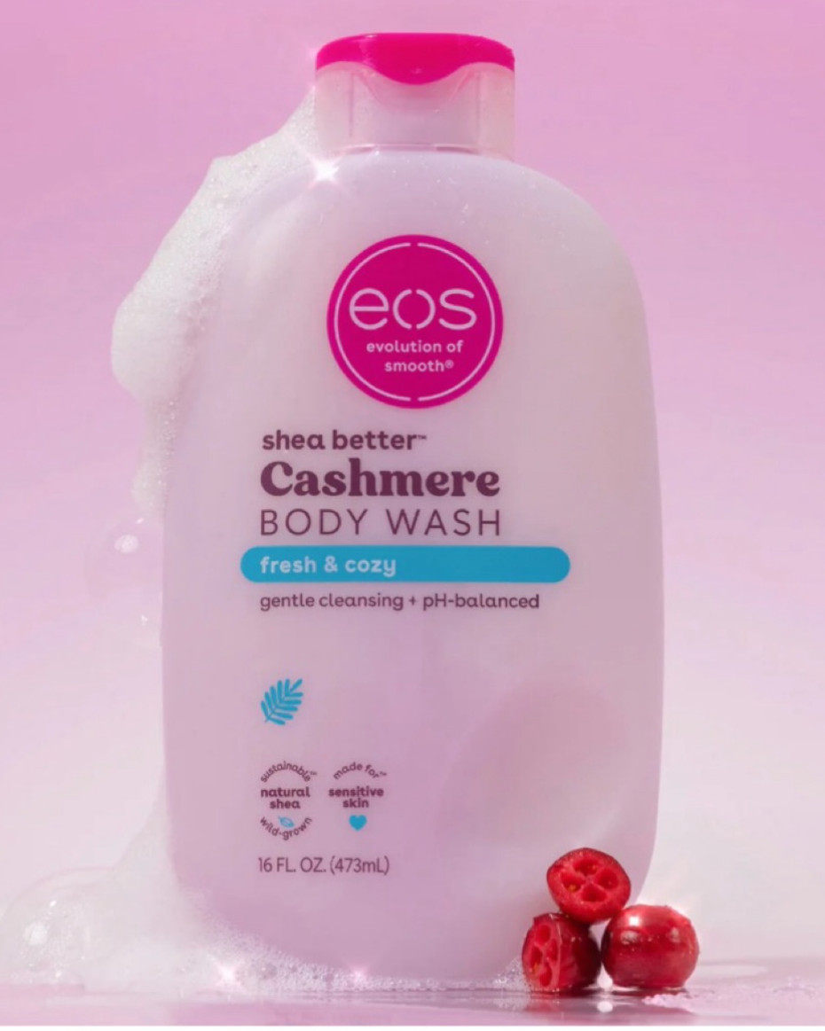 EOS SHEA BUTTER  FRESH & COZY BODY WASH 473ml
